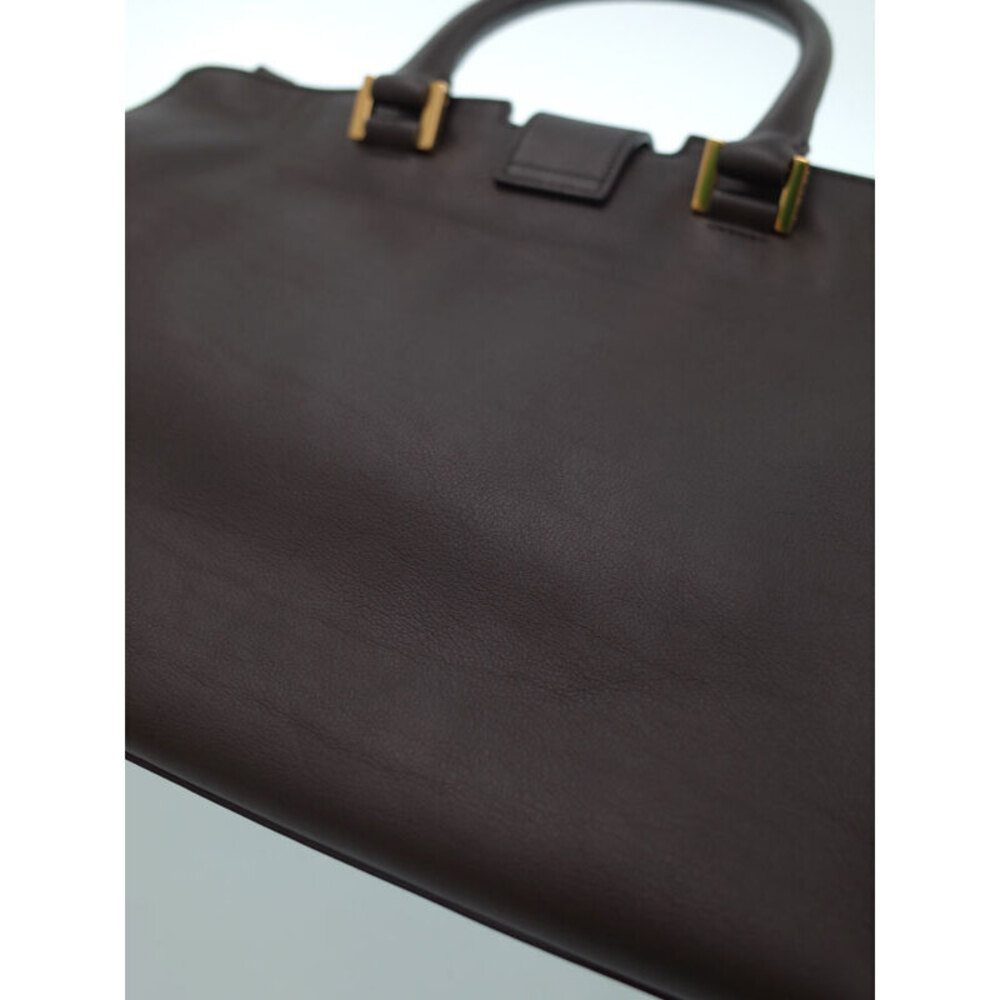 SAINT LAURENT PARIS Monogram Cabas 2way Leather HandBag - Picture 4 of 9